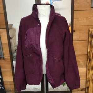 NWT Ampersand Avenue oversized fleece jacket